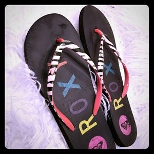 Roxy Flip Flops Size 7
